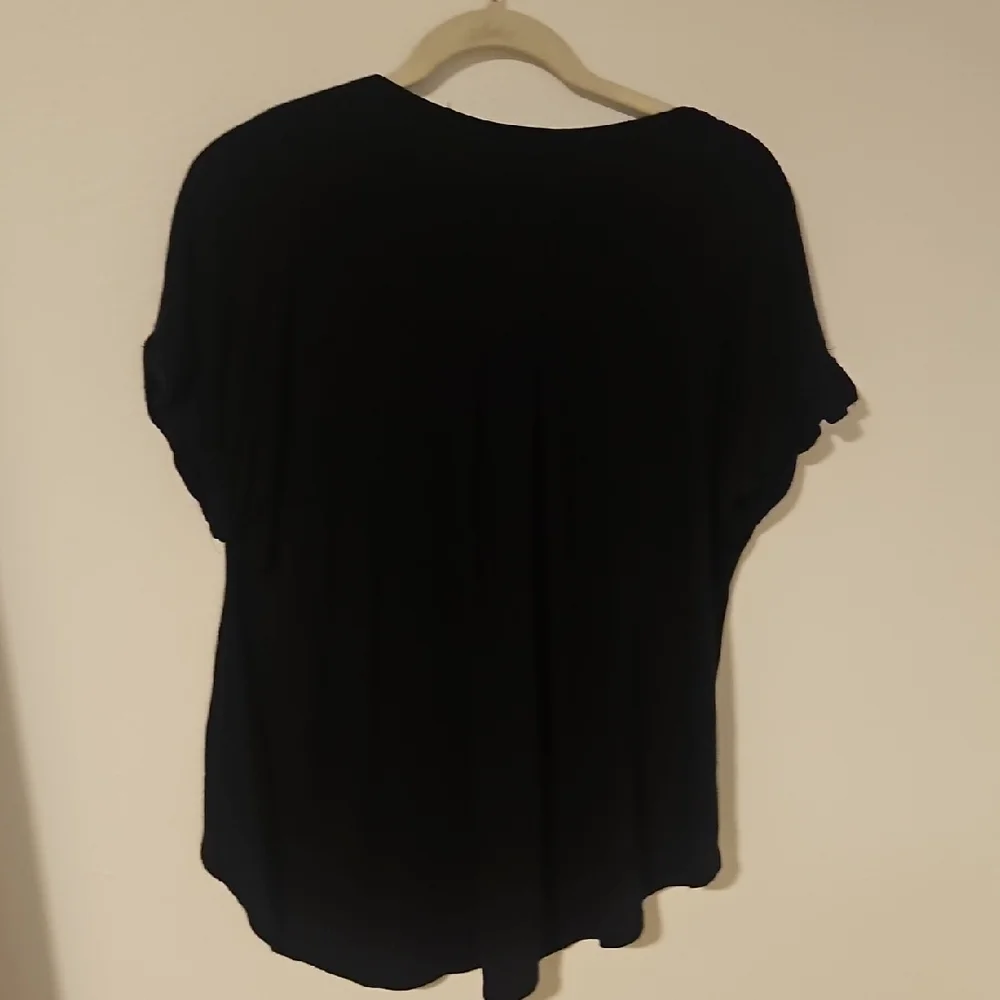 Universal Thread Black Button-Front Blouse - Picture 6 of 6